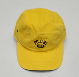 Nwt Polo Ralph Lauren 5 Panel Yellow Polo RL 1967 Adjustable Strap Back Hat - Unique Style