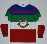 NWT POLO RALPH LAUREN CLASSIC FIT COLOR CROSS FLAG RUGBY - Unique Style
