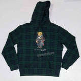 Nwt Polo Big & Tall Plaid Duffle Toggle Teddy Bear Hoodie - Unique Style