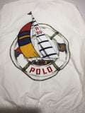 NWT POLO RALPH LAUREN CREAM LIFE PRESERVER SAILBOAT RL 89 WINDBREAKER JACKET - Unique Style