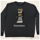NWT POLO RALPH LAUREN GREY HARRY POTTER/GRANDPA BEAR WOOL SWEATER - Unique Style