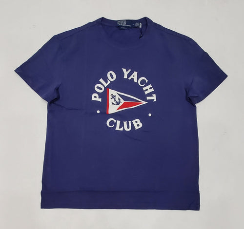 Nwt Polo Ralph Lauren Navy Yacht Club Classic Fit Tee - Unique Style