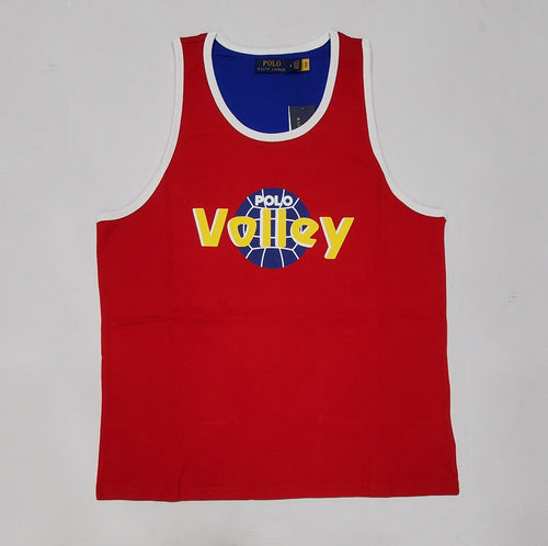 Nwt Polo Ralph Lauren Red Volley Ball Tank Top - Unique Style