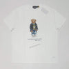 Nwt Polo Ralph Lauren White Blazer Teddy Bear Classic Fit Tee - Unique Style