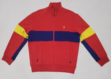 Nwt Polo Ralph Lauren Faded Red/Royal Track Jacket - Unique Style