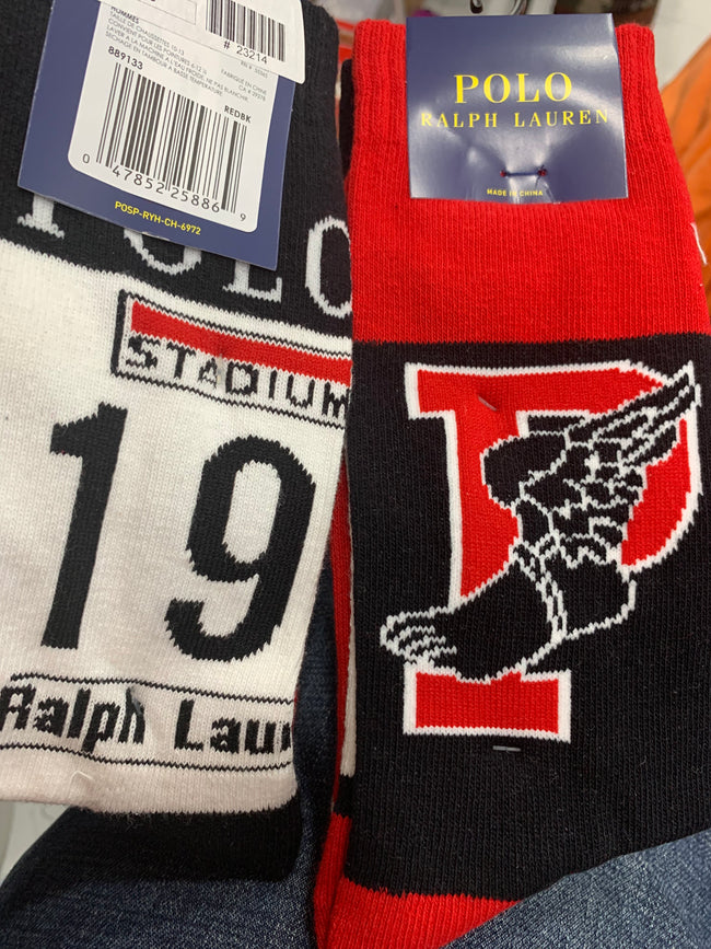 Polo Ralph Lauren P-Wing Stadium Socks - Unique Style