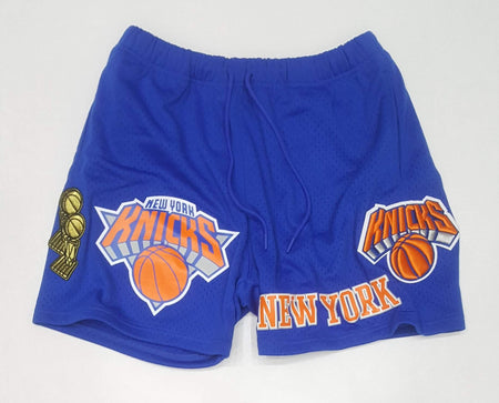 Pro Standard /ProMax Royal Blue New York Knicks Tee And Shorts Set