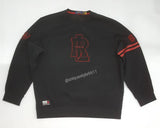 Nwt Polo Ralph Lauren Black/Red RL Track Sweatshirt - Unique Style