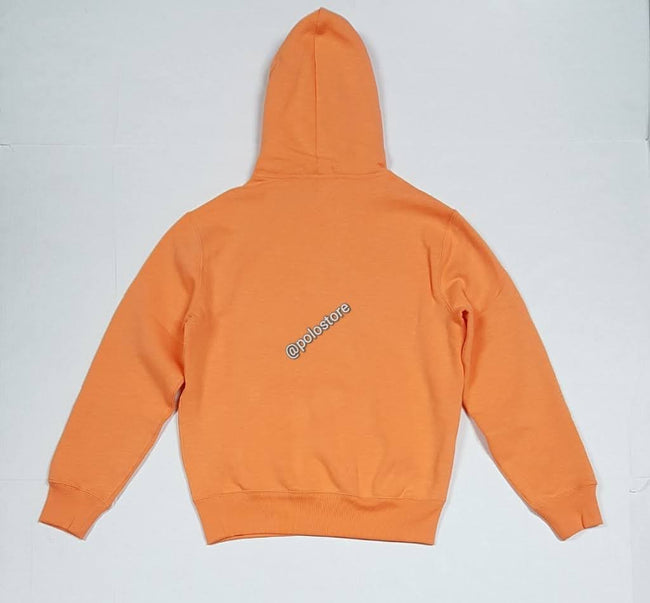 Nwt Polo Ralph Lauren Orange Equestrian Hoodie - Unique Style