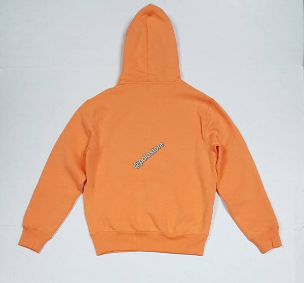 Nwt Polo Ralph Lauren Orange Equestrian Hoodie - Unique Style