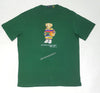 Nwt Polo Ralph Lauren Big & Tall Green Stripe Teddy Bear Tee - Unique Style