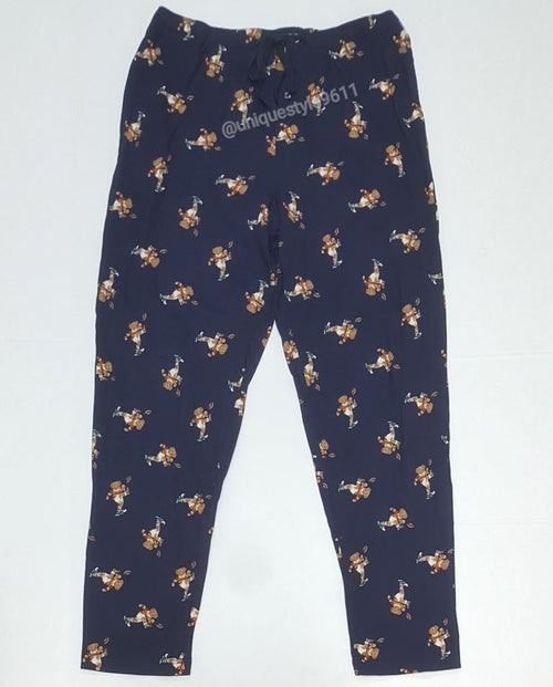 Nwt  Polo Ralph Lauren Navy Kicker Bear Pajamas - Unique Style