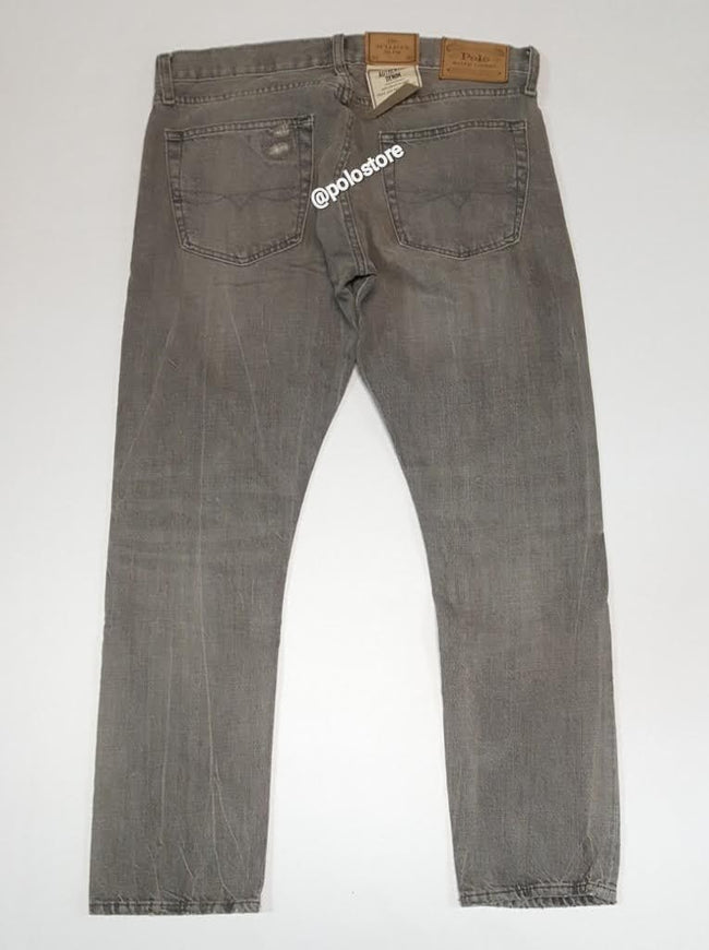 Nwt Polo Ralph Lauren Light Grey Sullivan Ripped Jeans - Unique Style