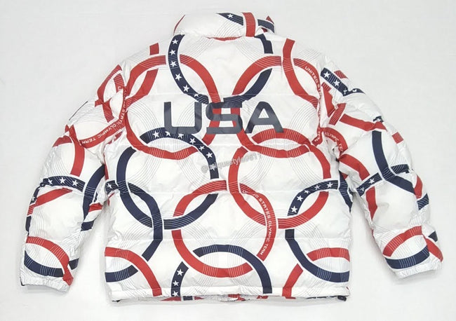Nwt Polo Ralph Lauren Women's Team USA Down Jacket - Unique Style