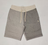 Nwt Polo Ralph Lauren Grey Split 9.5 Inch Fleece Shorts - Unique Style