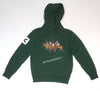 Nwt Polo Ralph Lauren Green Triple Pony Embroidered Hoodie - Unique Style