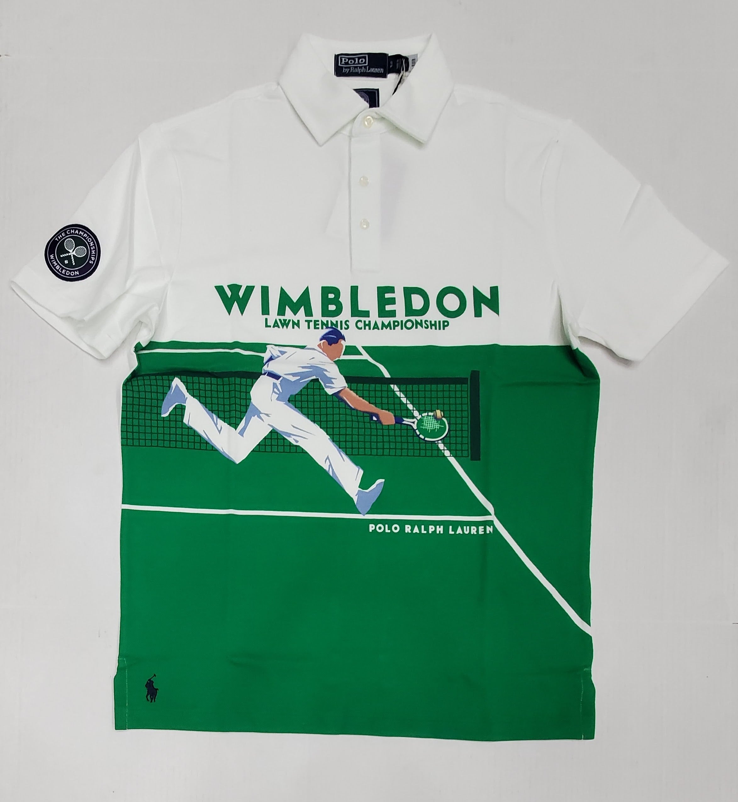 Wimbledon Lawn Tennis Championship Polo Ralph Lauren Shirt - teejeep