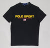 Nwt Polo Sport Black Spellout Classic Fit Tee - Unique Style