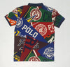 Nwt Polo Ralph Lauren Custom Slim Fit Patchwork Polo Shirt - Unique Style