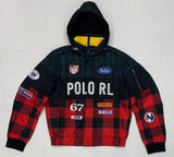 Nwt Polo Ralph Lauren Plaid Racing Windbreaker Jacket - Unique Style