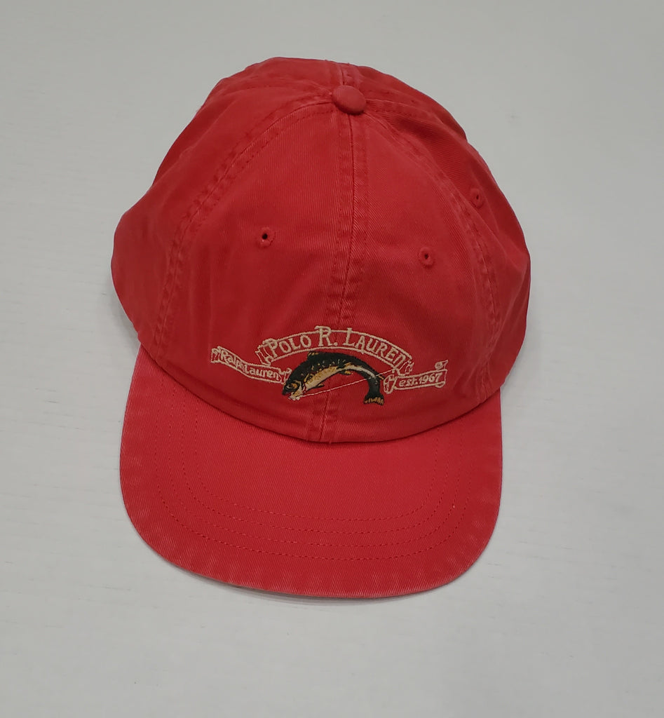 Nwt Polo Ralph Lauren Red Sportsman Hat