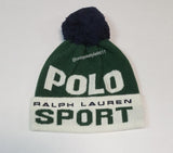 Nwt Polo Ralph Lauren Green Polo Sport Spellout Skully - Unique Style