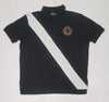 Nwt Polo Ralph Lauren Black 1947 Life Guard R.L.P.C Polo - Unique Style