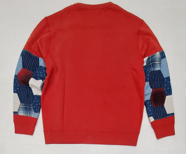 Nwt Polo Ralph Lauren Red Patch Sweatshirt - Unique Style