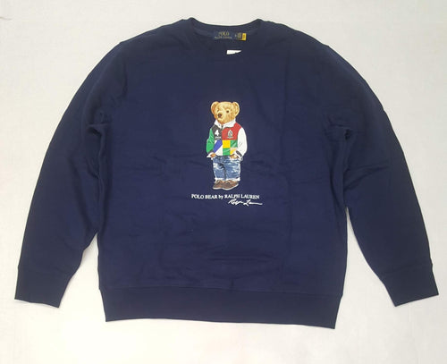 Nwt Polo Ralph Lauren Grey LA Dodgers Teddy Bear Classic Fit Sweatshirt