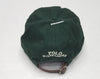 Nwt  Polo Ralph Lauren Green Prep Teddy Bear Leather Adjustable Strap Back - Unique Style