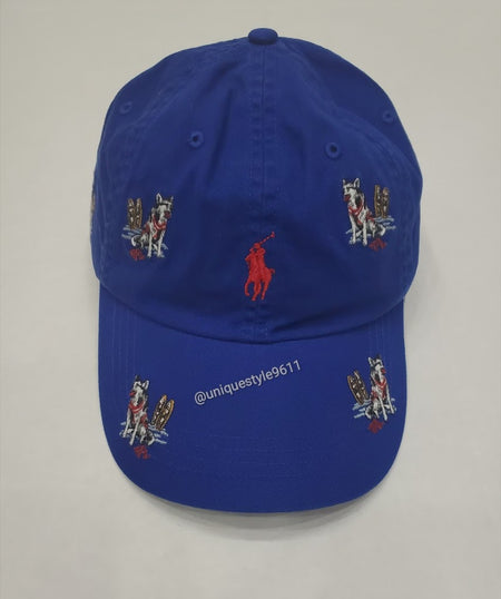 Nwt Polo Ralph Lauren Green 'P ' Satin Adjustable Strap Back Hat