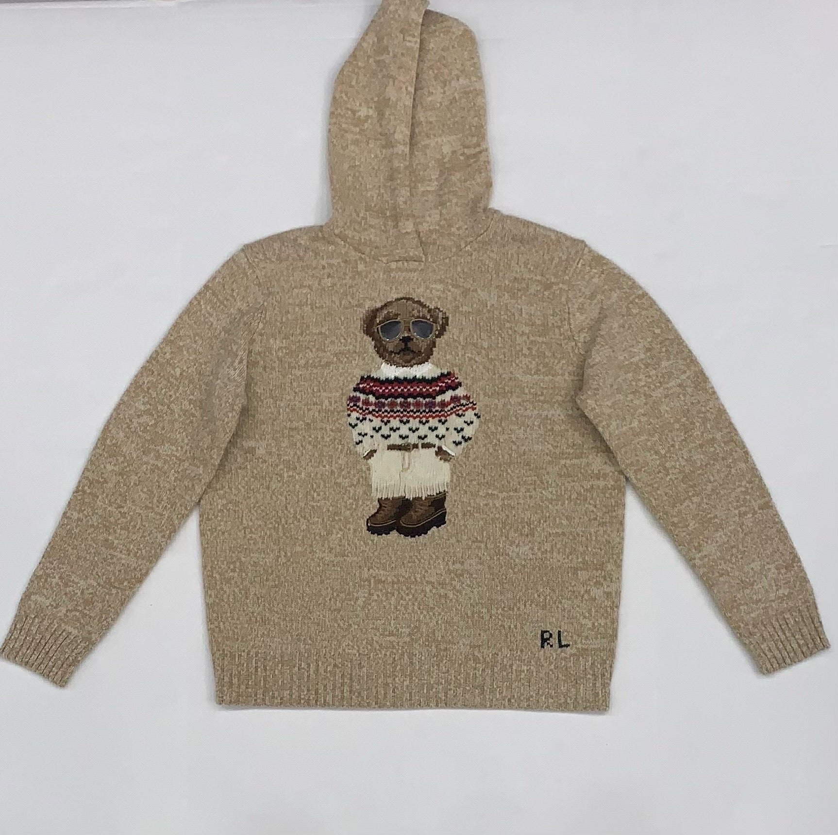 Womens ralph lauren bear hoodie Clearance