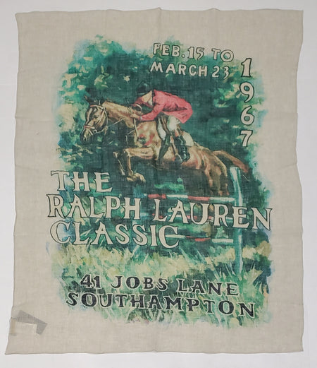 Nwt Polo Ralph Lauren Big Pony 1967 Scarf
