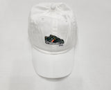 Nwt Polo Ralph Lauren White Sneakers Adjustable Strap Back - Unique Style