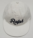 Nwt Polo Ralph Lauren White  'Ralph' Adjustable Strap Back - Unique Style