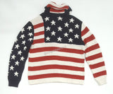 Nwt Polo Ralph Lauren American Flag Stars & Stripes Cardigan - Unique Style