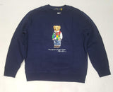 Nwt Polo Ralph Lauren Navy Rugby Bear Sweatshirt - Unique Style