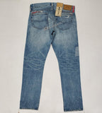Nwt Polo Big & Tall Bandana Varick Slim Straight Fit Jeans - Unique Style