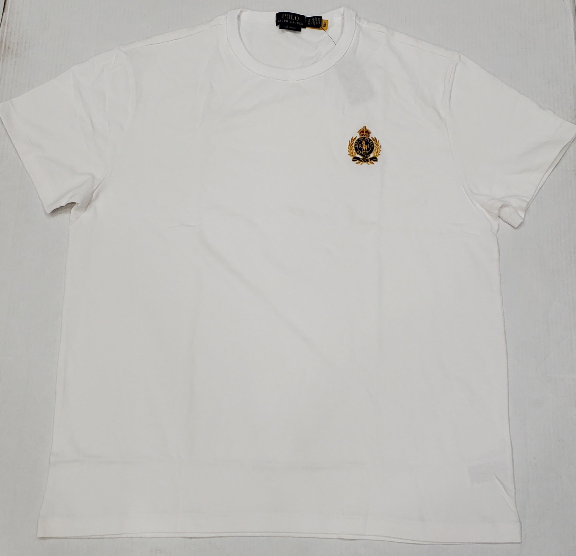 【POLO RALPH LAUREN】Classic Fit Crest Jersey Tシャツ Nwt Polo Ralph Lauren White Crest Classic Fit Tee | Unique Style
