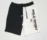 Nwt Polo Sport White/Black Spellout Shorts - Unique Style