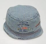 Nwt Polo Ralph Lauren Pinstripe American Flag Bucket Hat - Unique Style