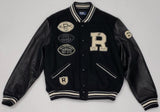 Nwt Polo Ralph Lauren Black 150th Anniversary Limited Edition 1967 Varsity Patches Jacket - Unique Style