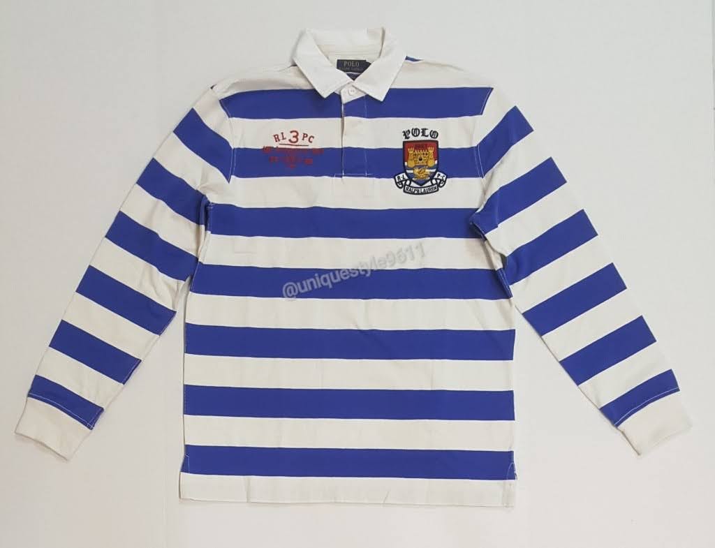 Nwt Polo Ralph Lauren Blue/White RLPC Rugby | Unique Style