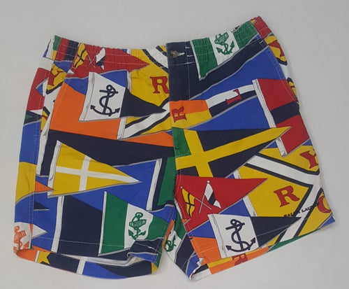 Nwt Polo Ralph Lauren RLYC Allover Print Stretch Classic Fit Shorts - Unique Style