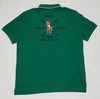 Nwt Polo Ralph Lauren Green Crest #3 Equestrian Classic Fit Polo - Unique Style