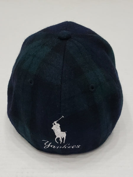 Nwt Polo Ralph Lauren Plaid Yankees Fitted Hat - Unique Style