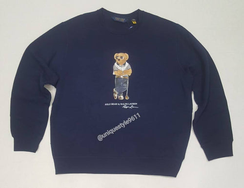 Nwt  Polo Golf Stick Teddy Bear Sweatshirt - Unique Style