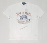 Nwt Polo Ralph Lauren White Bedford Fairhaven Tackle Classic Fit Tee - Unique Style