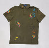 Nwt Polo Ralph Lauren Olive Peace 67 Classic Fit Polo - Unique Style