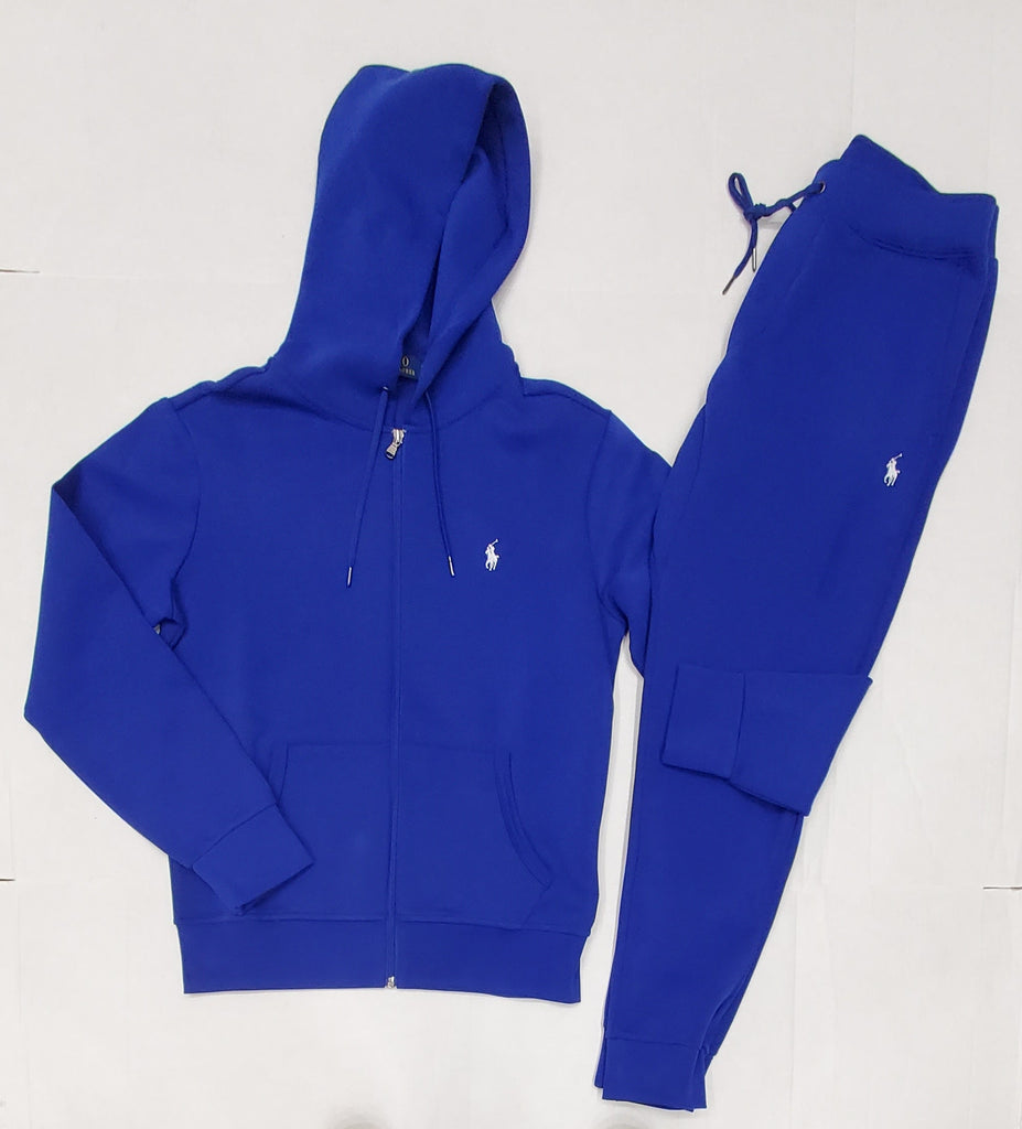 Navy blue ralph lauren sweatsuit Clearance